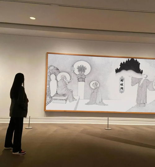 傳承中國文化，弘揚藝術經典——劉名哲白描點墨作品在紐約大都會博物館展出紀實